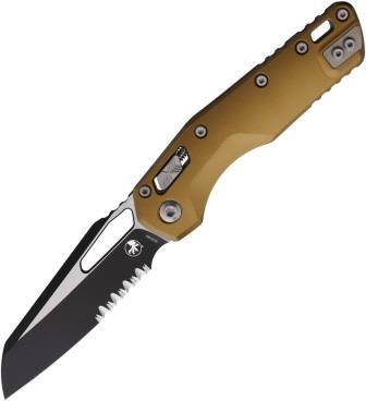 MCT2102TA Microtech Standard Issue MSI Ram-Lok Pocket Knife Tan